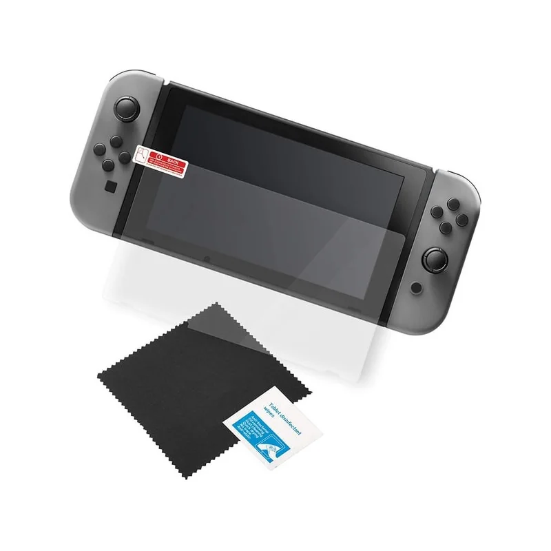 Gioteck - Kit de protection d'écran en verre trempé premium 9H pour Nintendo Switch | 812313010634