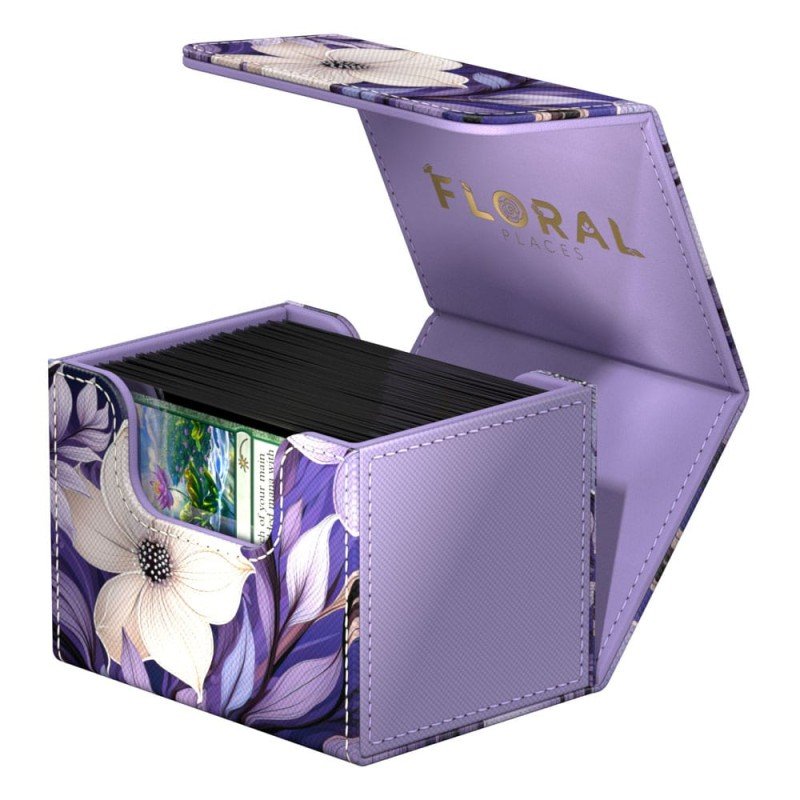 Ultimate Guard Sidewinder 100+ Xenoskin "Floral Places" - Moonlit Glen | 4056133042383