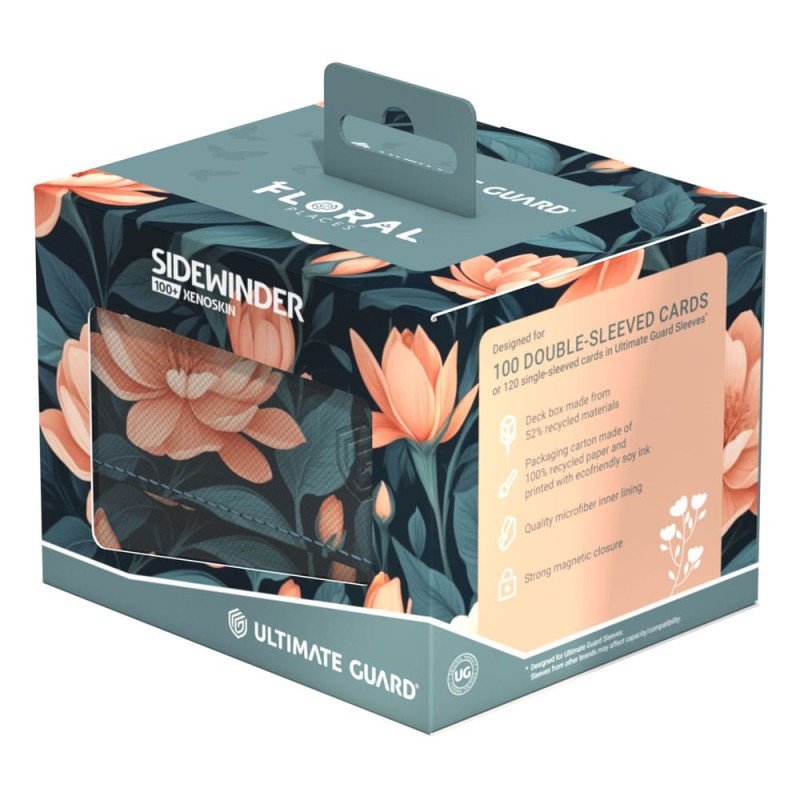 Ultimate Guard Sidewinder 100+ Xenoskin "Floral Places" - Quiet Glade | 4056133042406