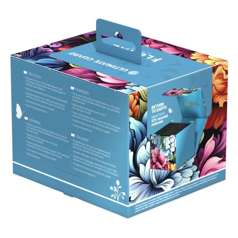 Ultimate Guard Sidewinder 100+ Xenoskin "Floral Places" - Springbloom Meadow | 4056133042420