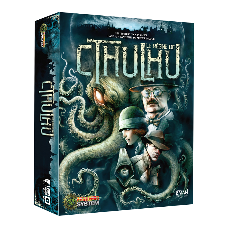 Game: Pandemic - Reign of Cthulhu
Publisher: Z-Man Games
English Version