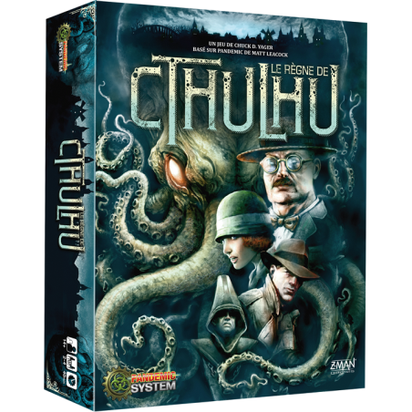 Game: Pandemic - Reign of Cthulhu
Publisher: Z-Man Games
English Version