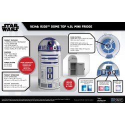 Star Wars Mini réfrigérateur Thermoelectric Cooler R2D2 4,5 l 