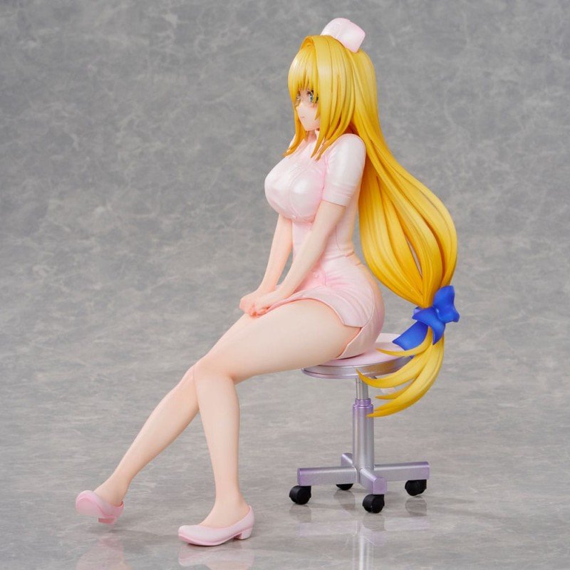 To Love-Ru Darkness Statue PVC Nurse Series: Tearju Lunatique 19 cm | 4589642716617