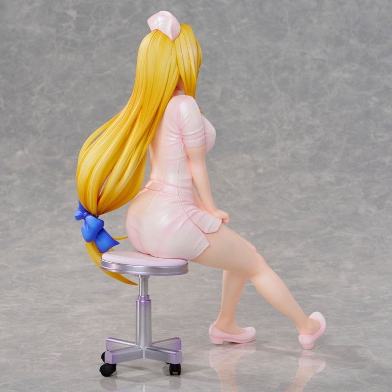 To Love-Ru Darkness Statue PVC Nurse Series: Tearju Lunatique 19 cm | 4589642716617