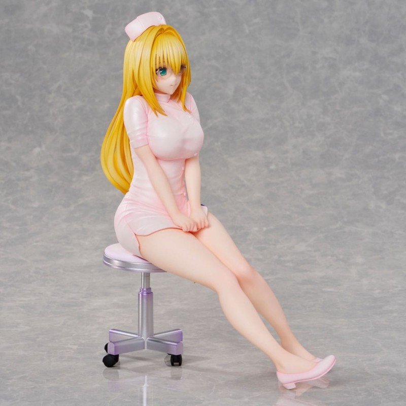 To Love-Ru Darkness Statue PVC Nurse Series: Tearju Lunatique 19 cm | 4589642716617