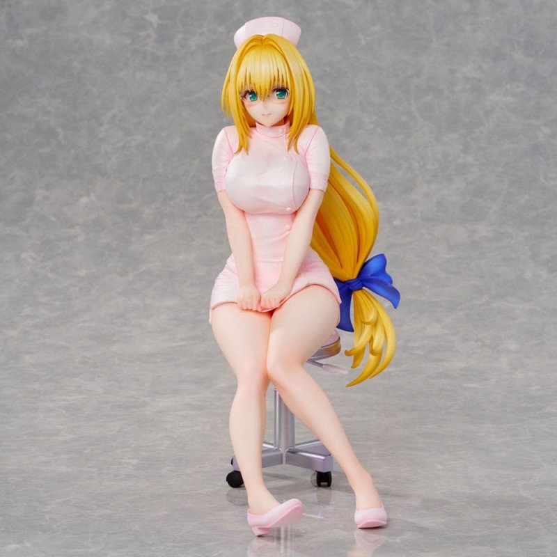 To Love-Ru Darkness Statue PVC Nurse Series: Tearju Lunatique 19 cm | 4589642716617