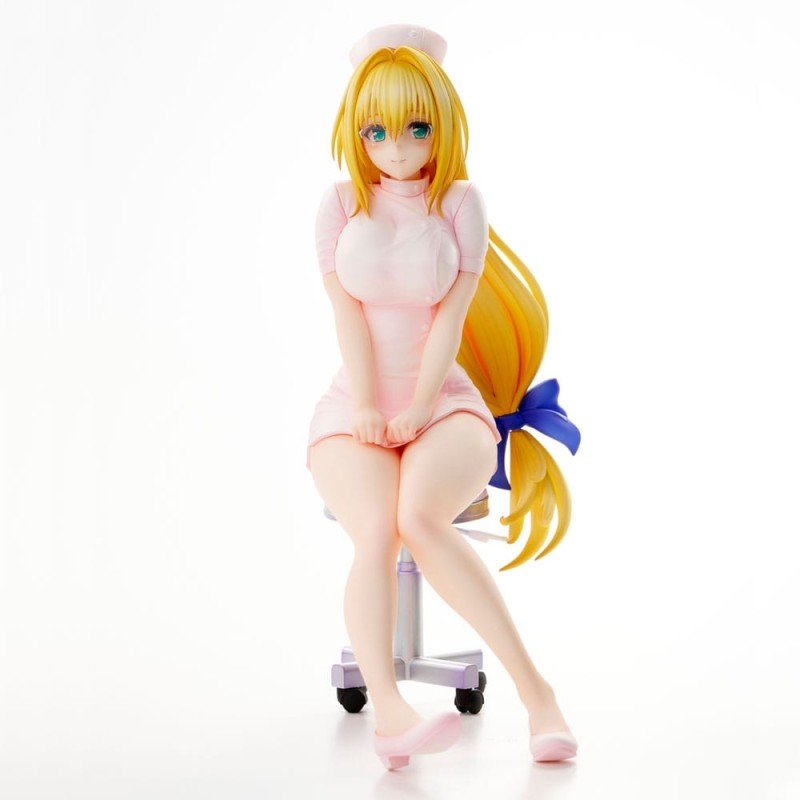 To Love-Ru Darkness Statue PVC Nurse Series: Tearju Lunatique 19 cm | 4589642716617