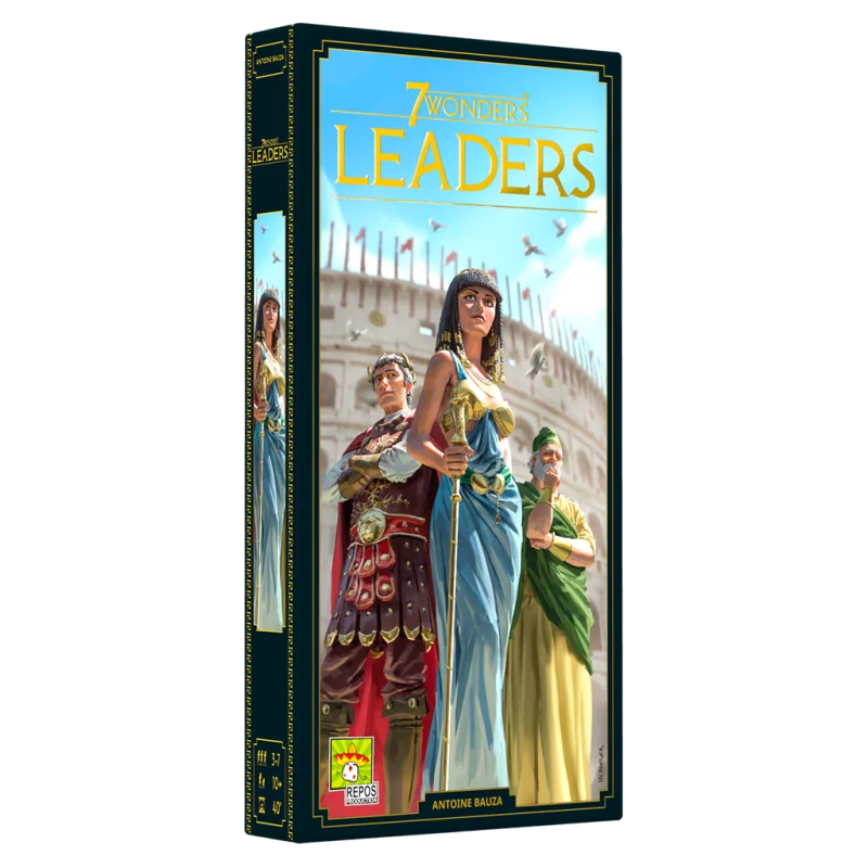 jeu : 7 Wonders V2 - Extension Leaders
éditeur : Repos Production
version française