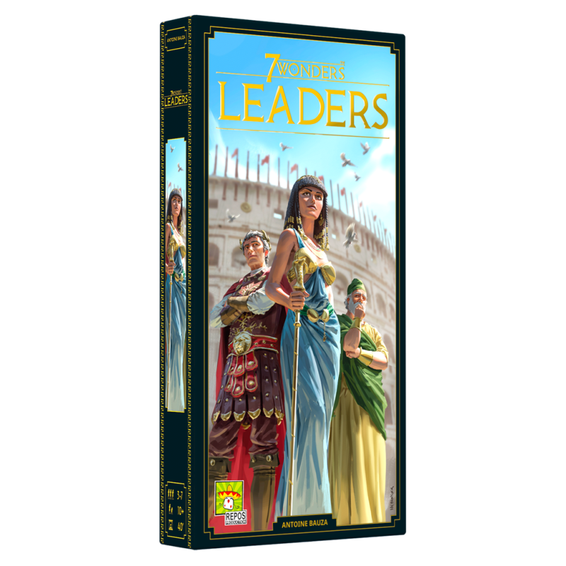 Game: 7 Wonders V2 - Leaders Expansion
Publisher: Repos Production
English Version