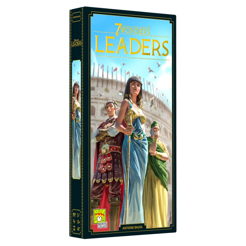 Game: 7 Wonders V2 - Leaders Expansion
Publisher: Repos Production
English Version