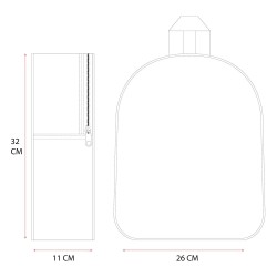 Jurassic World sac à dos 3D Simply Special 32 cm | 8712645319844