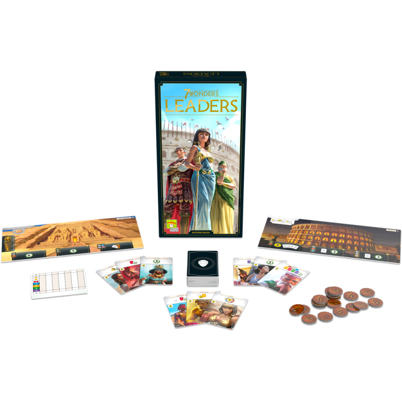 Game: 7 Wonders V2 - Leaders Expansion
Publisher: Repos Production
English Version
