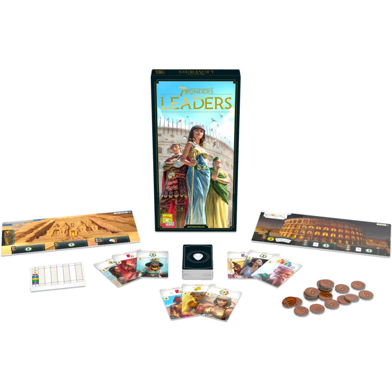 Game: 7 Wonders V2 - Leaders Expansion
Publisher: Repos Production
English Version