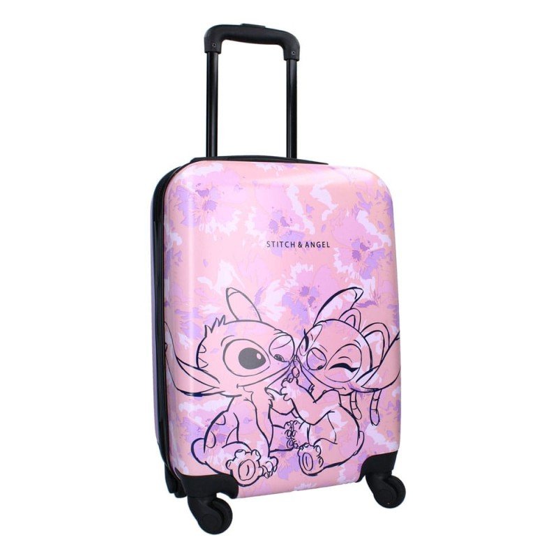Lilo & Stitch trolley Valise Ohana Forever pink 46 cm | 8712645312036