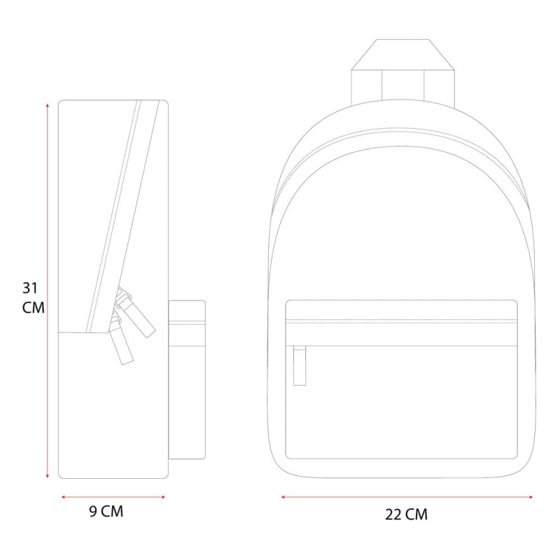 Lilo & Stitch Backpack Little Friends 31 cm | 8712645312166