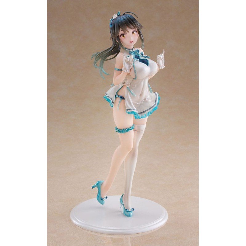 Avian Romance Pink Label 5 statuette PVC 1/6 Ponytail Girl: Qipao 29 cm | 4943209611799