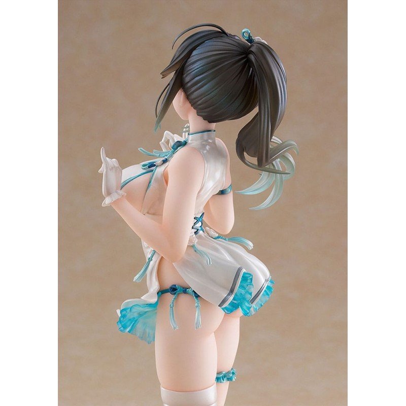 Avian Romance Pink Label 5 statuette PVC 1/6 Ponytail Girl: Qipao 29 cm | 4943209611799
