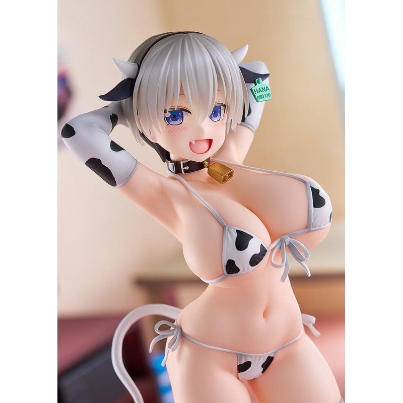 Uzaki-chan Wants to Hang Out! statuette PVC 1/7 Hana Uzaki Cow Bikini Ver. 25 cm | 4943209612123