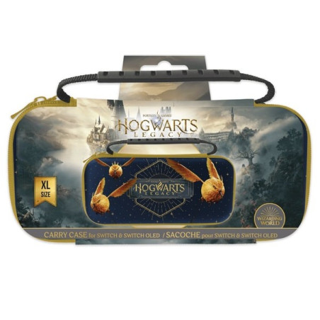 Freaks And Geeks - XL Carrying Case for Nintendo Switch "Hogwarts Legacy - Golden Snitch"