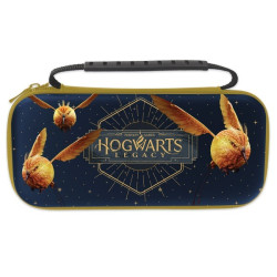 Freaks And Geeks - Sacoche de transport XL pour Nintendo Switch "Hogwarts Legacy - Vif d'or"