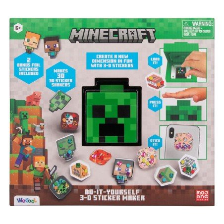 Minecraft 3D Sticker Maker | 5056577751338