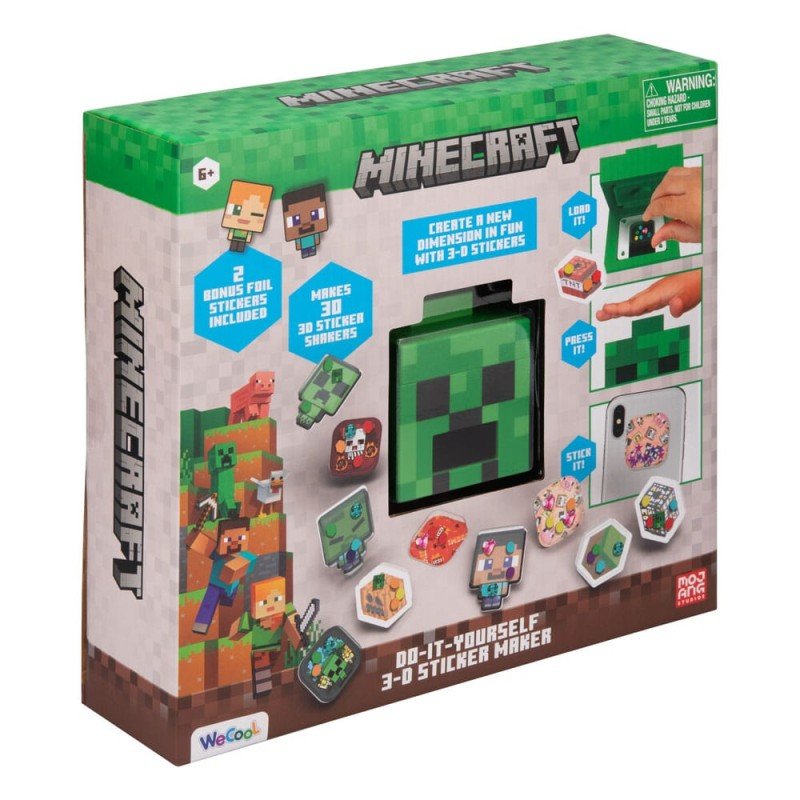 Minecraft 3D Sticker Maker | 5056577751338