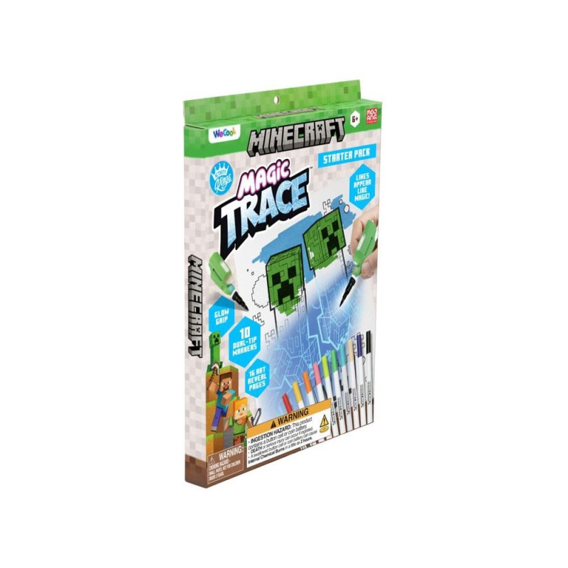 Minecraft Invisible Writers Magic Trace Starter pack and refills | 5056577756999