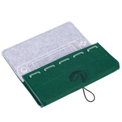 Freaks And Geeks - Felt Carrying Pouch for Nintendo Switch "Harry Potter – Slytherin"