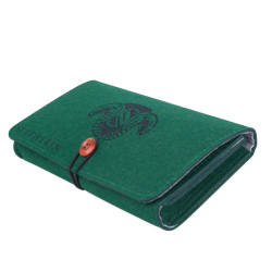 Freaks And Geeks - Pochette de transport en feutrine pour Nintendo Switch "Harry Potter – Serpentard"