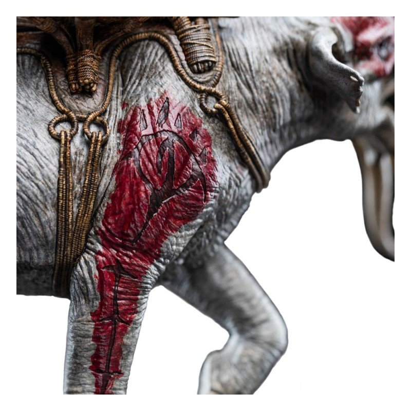 Le Seigneur des Anneaux statuette Mumak in Battle 17 cm | 9420024748039