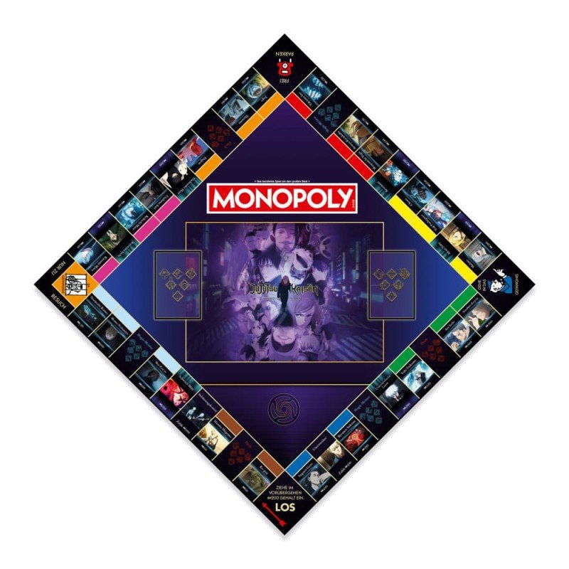 Monopoly Board Game Jujutsu Kaisen Season 2 *German Version* | 5036905057448