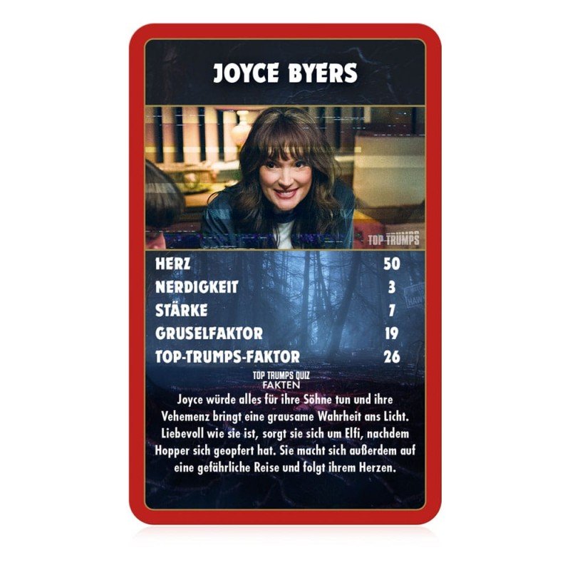 Stranger Things Jeu de cartes Top Trumps Collectables *ALLEMAND* | 5036905056823