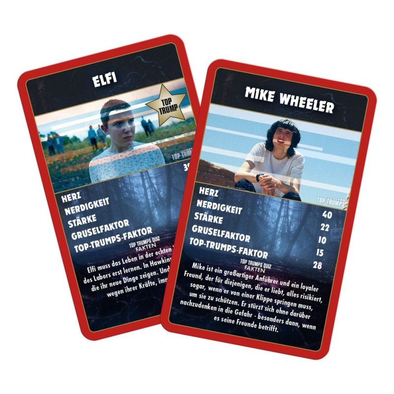 Stranger Things Card Game Top Trumps Collectables *German Version* | 5036905056823
