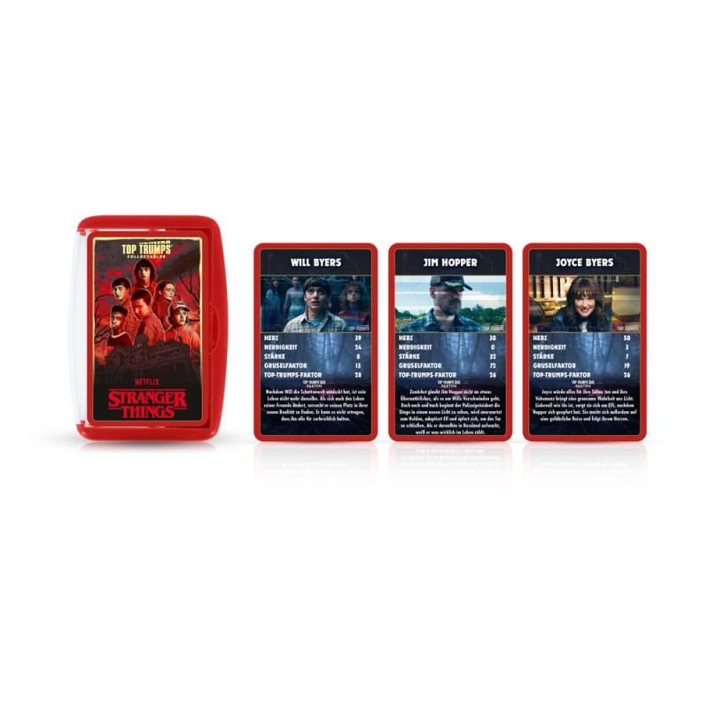 Stranger Things Jeu de cartes Top Trumps Collectables *ALLEMAND* | 5036905056823