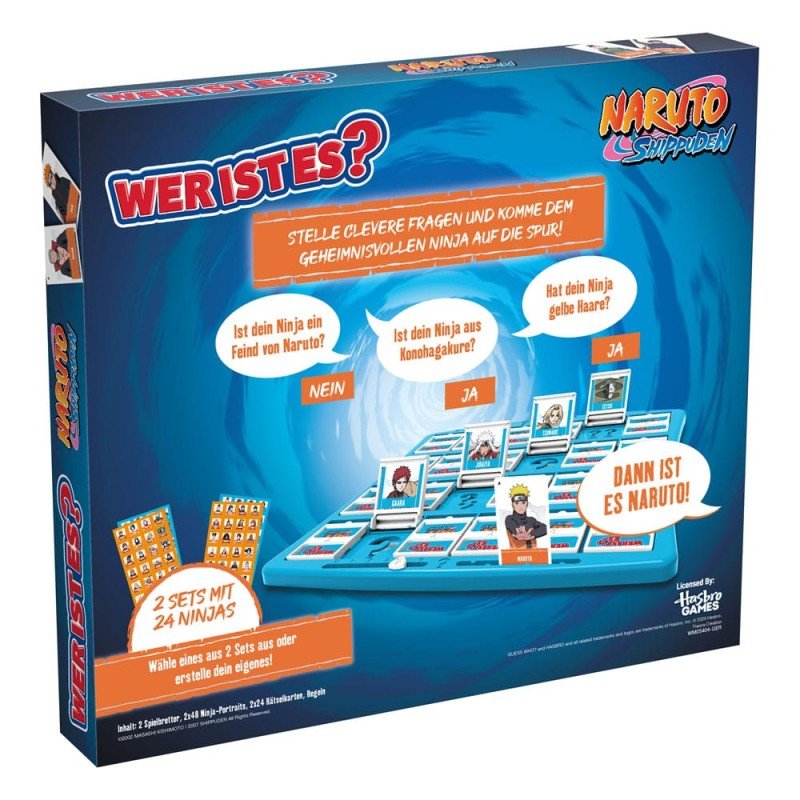 Naruto Board Game Guess Who Berühmte Gebäude *German Version* | 5036905062084