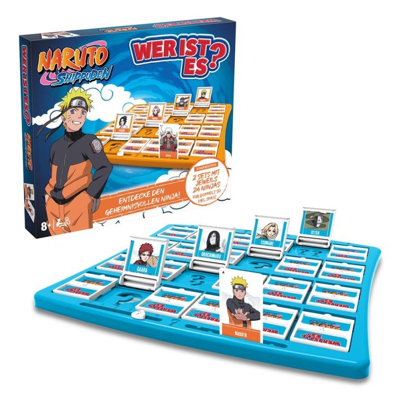 Naruto Jeu de plateau Qui est-ce Berühmte Gebäude*ALLEMAND* | 5036905062084