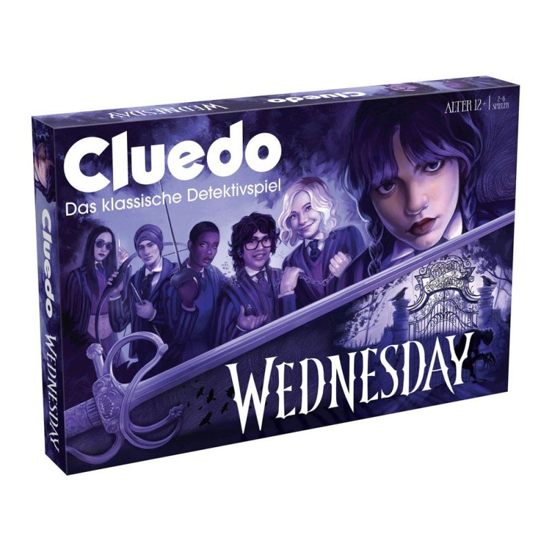 Wednesday jeu de plateau Cluedo *ALLEMAND* | 5036905062138