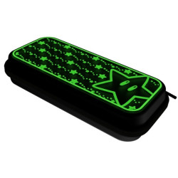 PDPgaming - Étui de voyage "GLOW Super Star" pour Nintendo Switch
