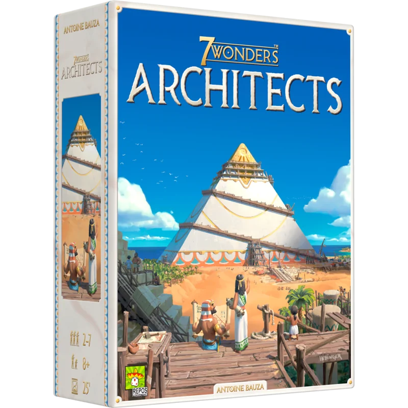 Spel: 7 Wonders: Architecten
Uitgever: Repos Production
Engelse versie