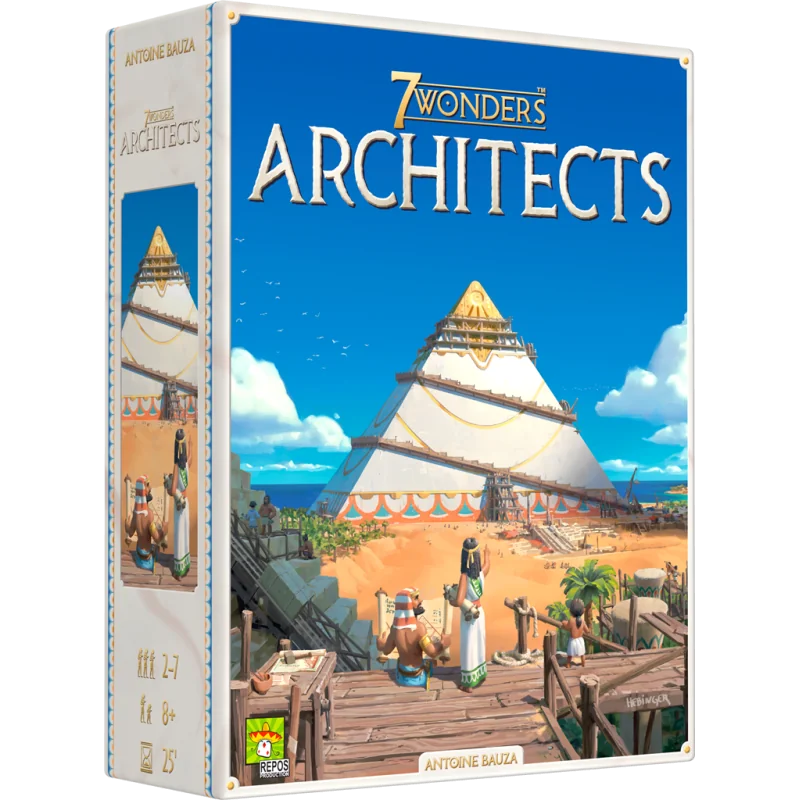 jeu : 7 Wonders : Architects
éditeur : Repos Production
version française