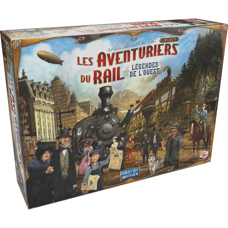 Aventuriers du Rail - Legacy - Légendes de l'Ouest | 824968202364