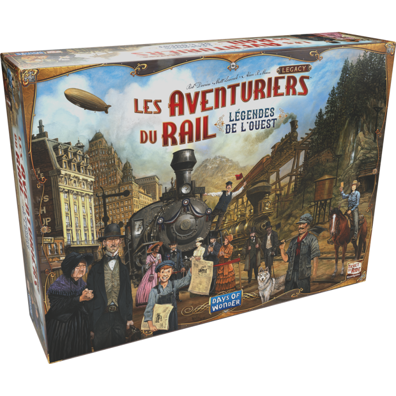 Ticket to Ride - Legacy - Legendes van het Westen
