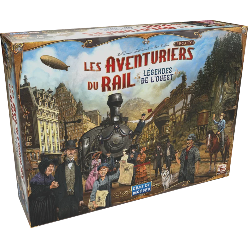 Ticket to Ride - Legacy - Legendes van het Westen | 824968202364