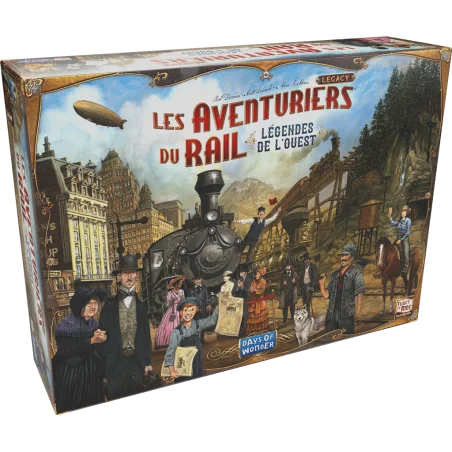 Ticket to Ride - Legacy - Legendes van het Westen | 824968202364