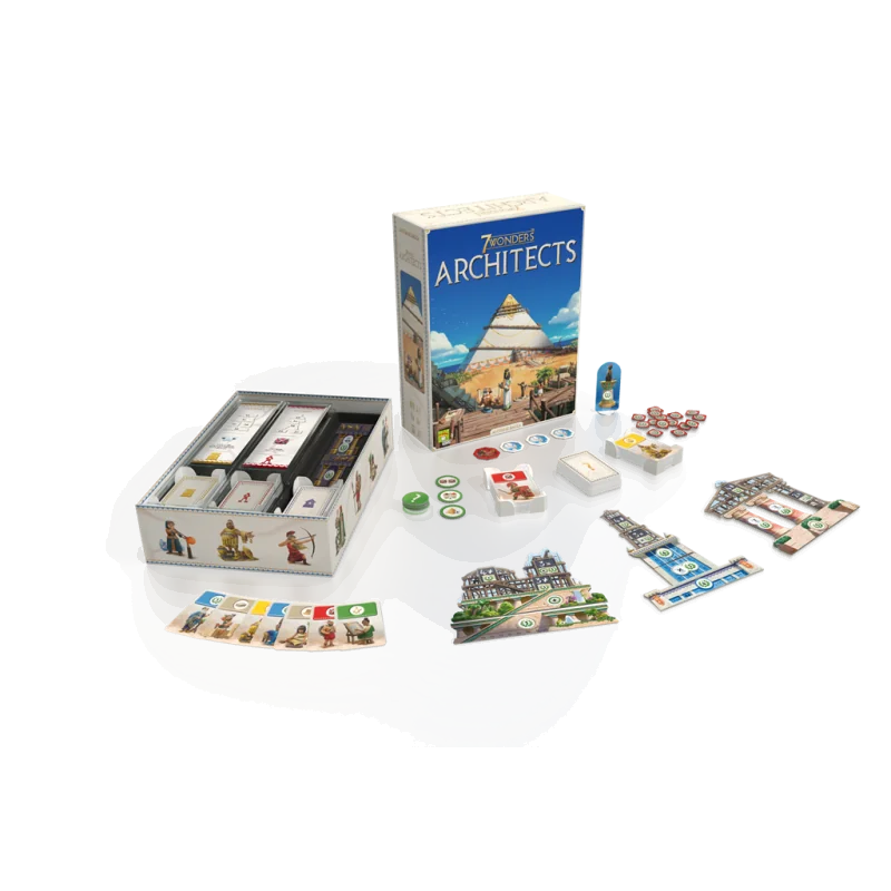 Spel: 7 Wonders: Architecten
Uitgever: Repos Production
Engelse versie