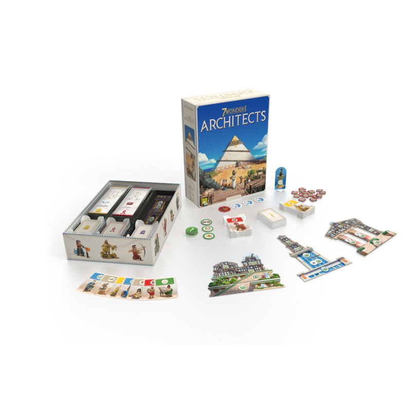 jeu : 7 Wonders : Architects
éditeur : Repos Production
version française