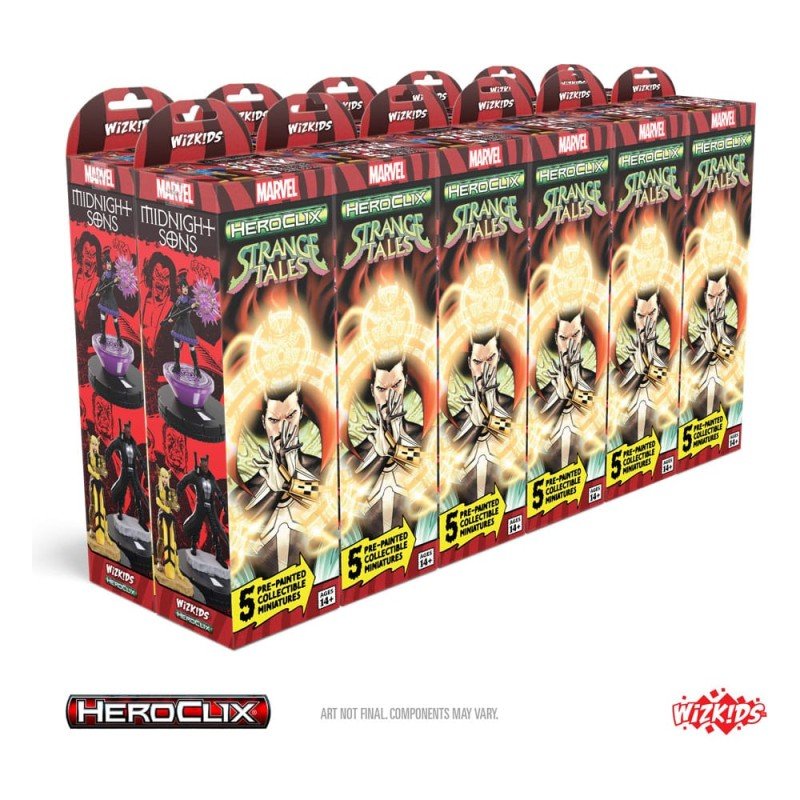 Marvel HeroClix: Strange Tales Booster Brick (12) | 0634482851388