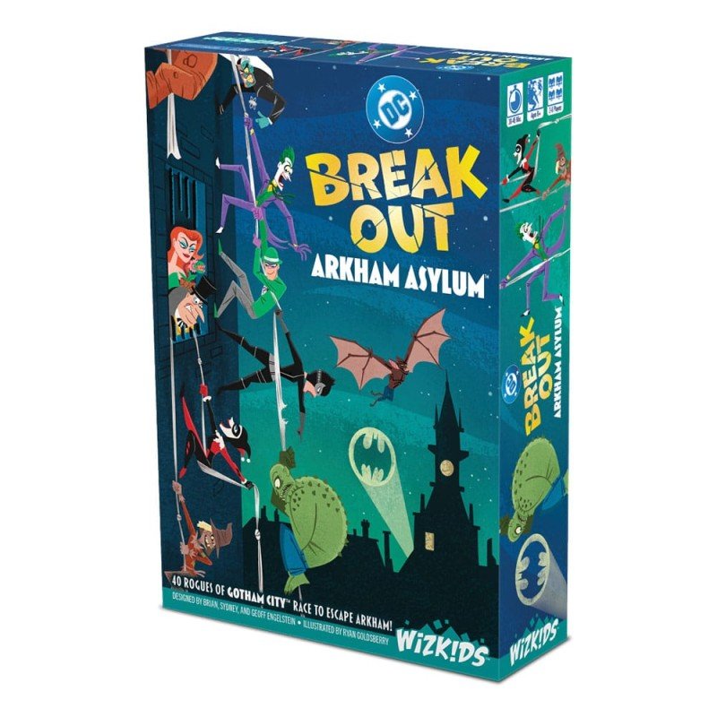 DC Breakout: Arkham Asylum Card Game *English Version* | 0634482876428