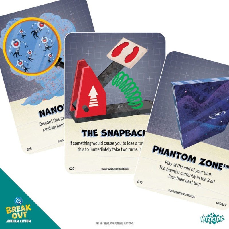DC Breakout: Arkham Asylum Card Game *English Version* | 0634482876428